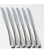Oneida Sand Dune Dinner Knives 9-1/8&quot; Satin Stainless  Lot of 6 - $251.41 MXN