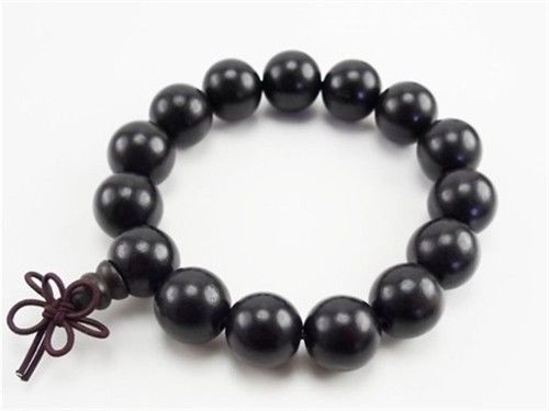 Big Stretchy 15 15mm Black Sandalwood Yoga Meditation Prayer Beads Mala ... - $7.08
