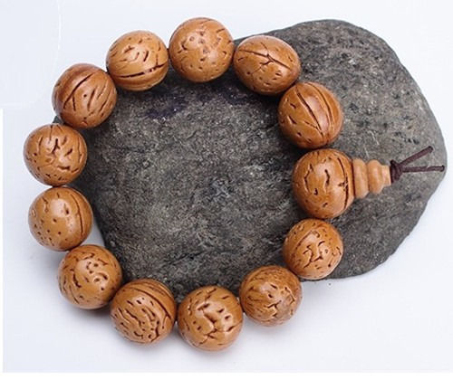 Big 14 16mm Old Phoenix Eye Bodhi Seed Yoga Meditation Prayer Bead Mala ... - $7.08