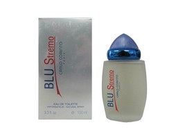 Blu Stremo 3.3 oz Eau de Toilette Spray for Men (New In Box) by Carlo Corinto - £25.61 GBP