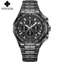 Relojes 2022 WWOOR Fashion Sport Clock Mens Watches Military Waterproof Wrist Wa - £40.12 GBP