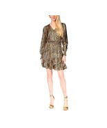 MSRP $165 Michael Kors Foil Snakeskin-Print Julia Dress Size Petite Small - $47.03
