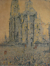The Cathedral, 1886/1933 - Ensor - Framed Picture 11&quot;x14&quot;  - £26.13 GBP