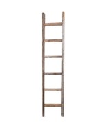 Decorative Ladder - Reclaimed Old Wooden Ladder 6 Foot Rustic Barn Wood - $102.55 CAD
