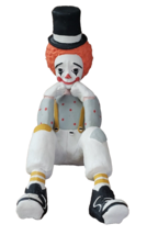 Vintage Austin Production Eduardo Chalkware 1986 Clown Sculpture statue ... - £19.55 GBP