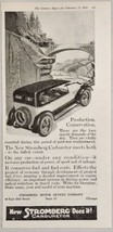 1921 Print Ad New Stromberg Carburetors Vintage Car &amp; Bridge Chicago,Illinois - £13.03 GBP