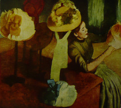 The Millinery Shop - Degas - Framed Picture 11&quot;x14&quot; - £25.56 GBP