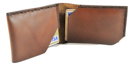 Hand stitched wallet, Leather Card Wallet, Bifold Card Wallet, Brown Wallet - £19.16 GBP