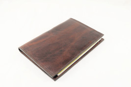 Leather Portfolio Case, Medium Size Leather Portfolio, Business Notepad ... - $51.29