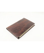 Leather Portfolio Case, Medium Size Leather Portfolio, Business Notepad ... - £36.85 GBP