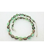 NEW 21 inch Australian Green Opal Necklace Chain REAL SOLID .925 Sterlin... - $168.07 CAD