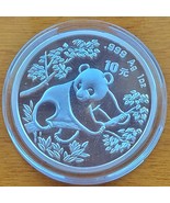 CHINA 10 YUAN PANDA SILVER COIN 1992 PROOF SEE DESCRIPTION - $101.77 CAD