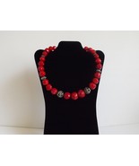 One of a kind handmade necklace natural coral beads.  - $1,332.57 MXN