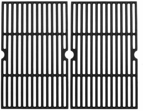 Primary image for Cast Iron Grill Cooking Grates 16.5" 2-Pack Replacement for Kenmore BBQ Pro