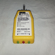 Ideal 61-052 120V AC E-Z Check Plus GFCI Circuit Plug Receptacle Outlet ... - £6.05 GBP
