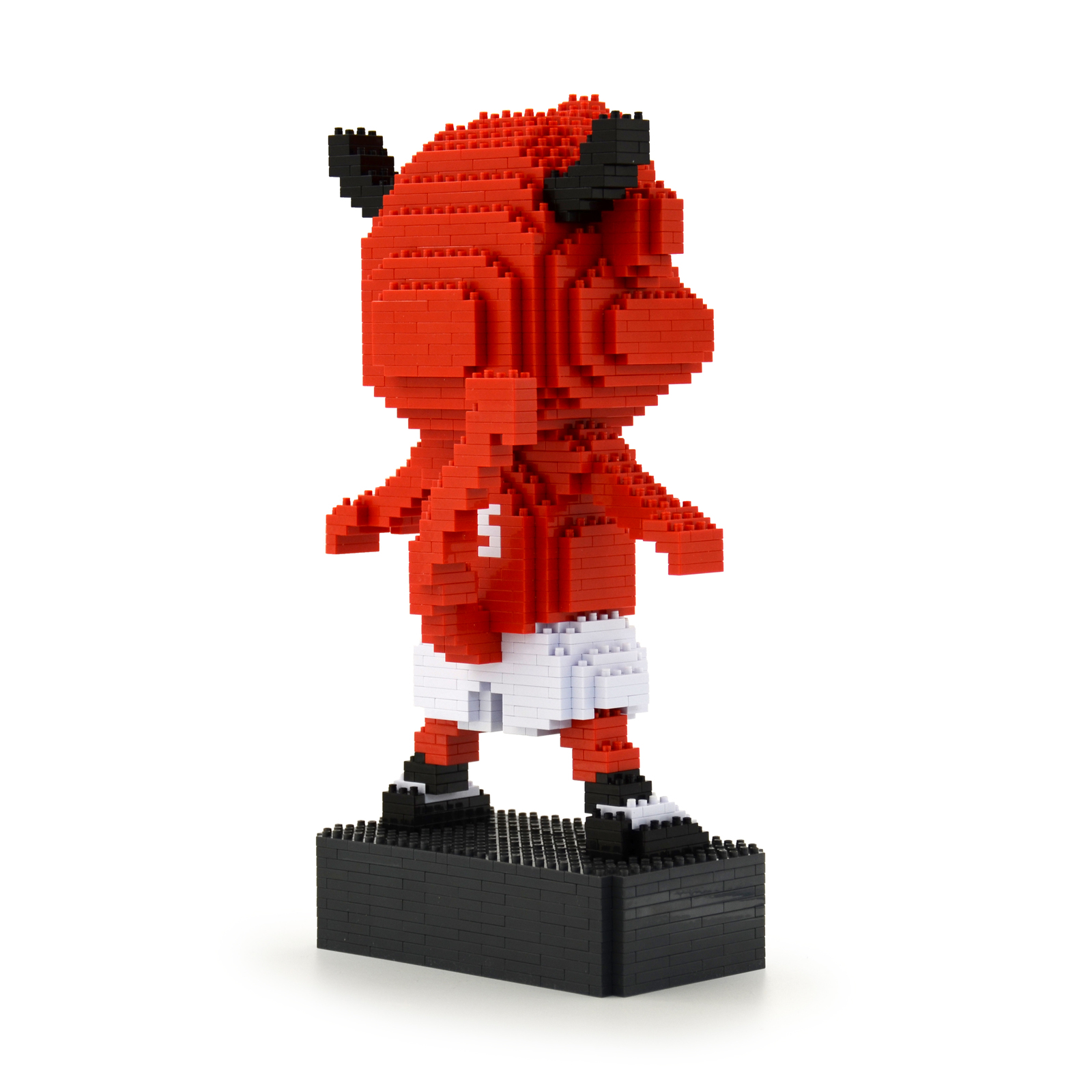 Fred the Red (MUFC Mascot) Brick Sculpture (JEKCA Lego Brick) DIY Kit Item image 5
