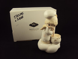 Precious Moments E9274 Taste and See That The Lord is Good 1982 Angel Free Ship - $22.95