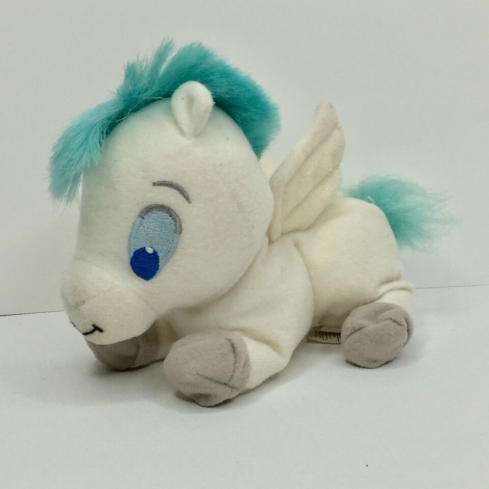 Disney Pegasus Hercules Baby Flying Horse 7" Bean Bag Stuffed Animal Plush - £19.74 GBP