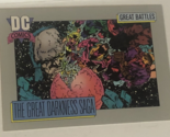 Great Darkness Saga Trading Card DC Comics  1991 #161 - $1.97