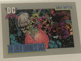 Great Darkness Saga Trading Card DC Comics  1991 #161 - £1.54 GBP