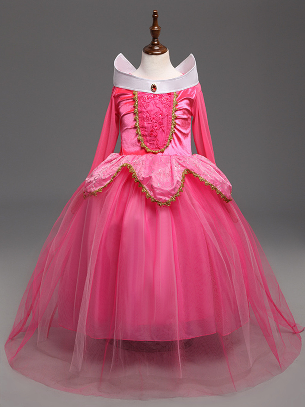 Sleeping Beauty Princess Aurora Party Dress kids Costume #2 for girls