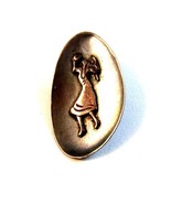 Vintage Israeli Sterling Silver Dancer Brooch - £35.96 GBP