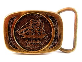 Vintage Captain Black Pipe Tobacco Belt Buckle - £52.89 GBP