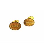 Art Deco Gold Tone Cufflinks Unbranded 11316a - £15.17 GBP