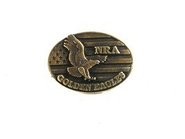 NRA National Rifle Association Golden Eagle Tie Tac Unbranded 31516 - £13.58 GBP