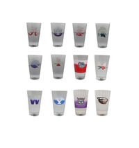 Color Changing! NCAA Logo Pint Glasses - £11.79 GBP