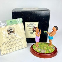Thomas Blackshear Surprise! Siblings Frog Prank Ebony Visions Figurine 3... - $321.75