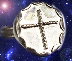 Haunted cross ancient ring thumb200