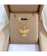 Classic Phoenix Wing Animal Necklace Fashion Cute Bird Wedding Personali... - $466.40 MXN