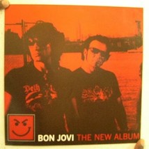 Bon Jovi The New Album 2 Sided Poster Jon John Different - $18.13