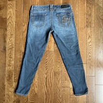 Seven7 Skinny Jeans Womens 32 Midrise Stretch Denim Pants 35x28 - £10.47 GBP