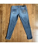 Seven7 Skinny Jeans Womens 32 Midrise Stretch Denim Pants 35x28 - £10.60 GBP