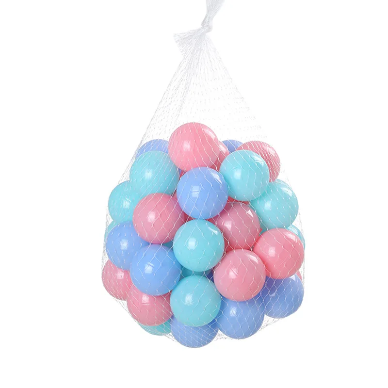 50Pcs 5.5cm Ball Pits Eco-Friendly Colorful Soft Toy Plastic Ocean Ball Swim Pit - £11.24 GBP