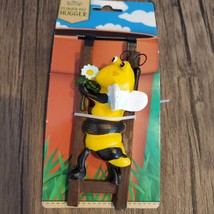 Bee Flower Pot Hugger, Bumblebee Plant Pot Sitter, Planter Hanging Animal image 4
