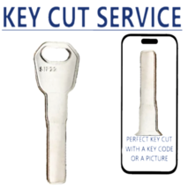KEY CUT SERVICE + SIP22 FERRARI MASERATI DODGE FIAT JEEP HS Test Blade Key - $21.99