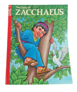 VTG The Story of Zacchaeus Coloring Book 1985 Level 1 Reading Christian ... - $8.14