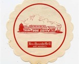 Fox and Hounds Grill Paper Coaster Quincy Massachusetts  - $13.86