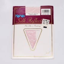 1989 Hanes Silk Reflections Silky ControlTop Pantyhose Sz AB Rose Quartz-Pink - £9.55 GBP