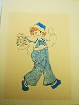 Vintage Raggedy Ann and Andy Drawings - $18.69