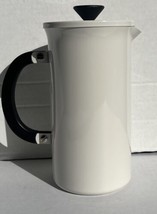 BODUM Tribute Stainless Steel French Press Coffee Maker, Off White, 1L/3... - $31.67