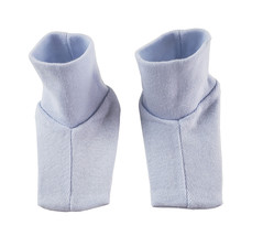 Bambini One Size Boy Blue Booties 100% Cotton Blue - £7.64 GBP