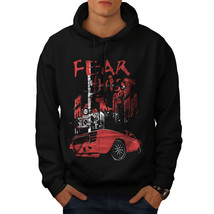 Wellcoda Fear America Art Car Mens Hoodie, Street Casual Hooded Sweatshirt - £25.70 GBP+