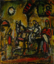 The Flight Into Egypt - Rouault - Framed Picture 11&quot;x14&quot; - £25.97 GBP