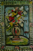 Bouquet - Rouault - Framed Picture 11&quot;x14&quot; - £25.97 GBP