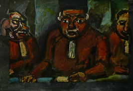 Three Judges - Rouault - Framed Picture 11&quot;x14&quot; - £25.97 GBP