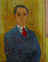 Portrait Of M. Nico Mazaraki - Dufy - Framed Picture 11&quot;x14&quot; - £25.94 GBP